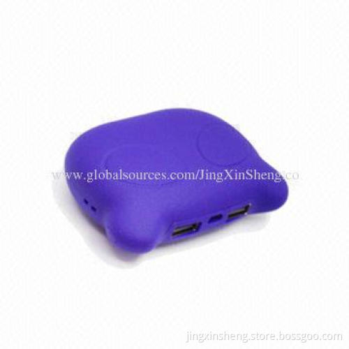 5,200mAh Power Banks with Original Samsung 18650 Battery Cell, Dual-USB Output